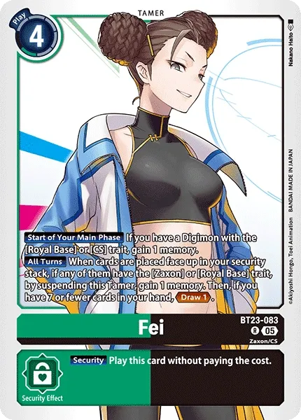 BT23-083 Fei, Rare