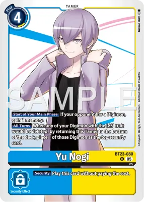 BT23-080 Yu Nogi, Uncommon