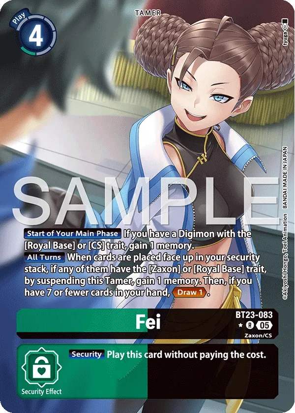 BT23-083 Fei, Rare, AA