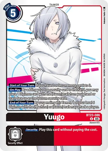 BT23-086 Yuugo, Uncommon