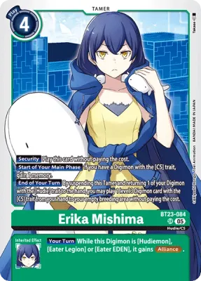 BT23-084 Erika Mishima, Super Rare
