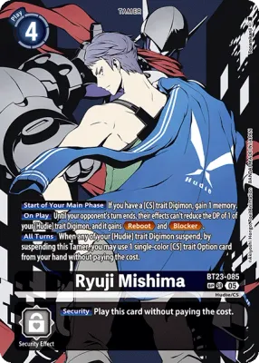 BT23-085 Ryuji Mishima, Super Rare, SP