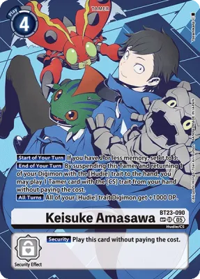 BT23-090 Keisuke Amasawa, Super Rare, SP
