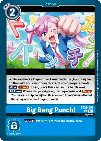 BT23-093 Big Bang Punch!, Common