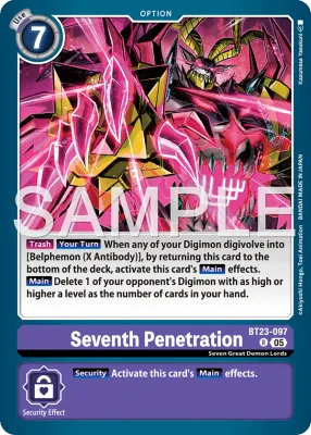 BT23-097 Seventh Penetration, Rare