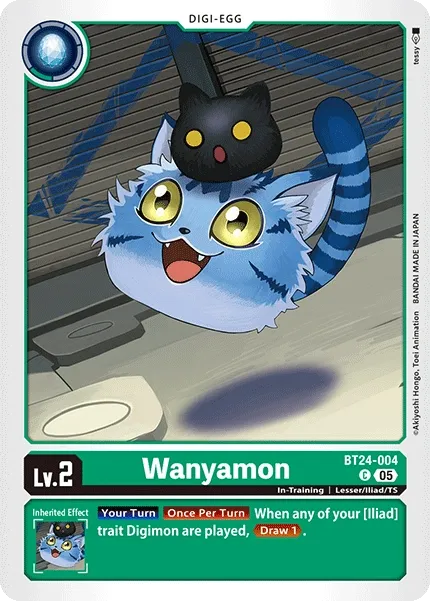 BT24-004 Wanyamon, Common