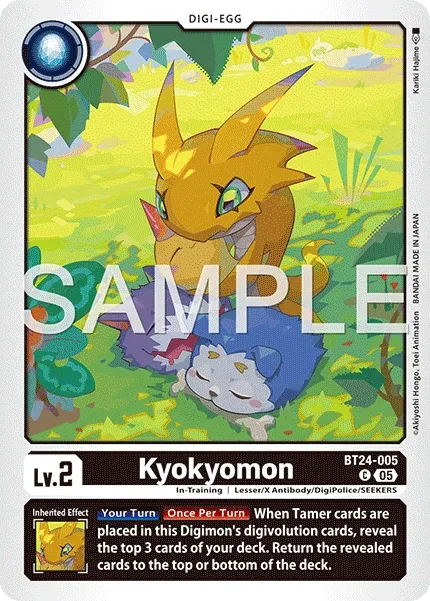 BT24-005 Kyokyomon, Common