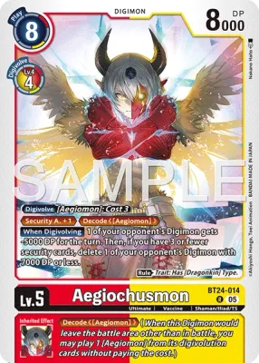 BT24-014 Aegiochusmon, Rare