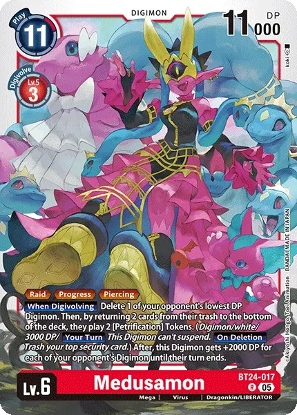 BT24-017 Medusamon, Rare