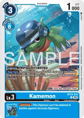 BT24-019 Kamemon, Common