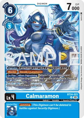 BT24-023 Calmaramon, Uncommon