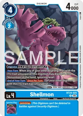 BT24-025 Shellmon, Rare