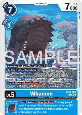 BT24-029 Whamon, Uncommon