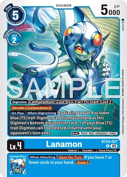 BT24-027 Lanamon, Rare