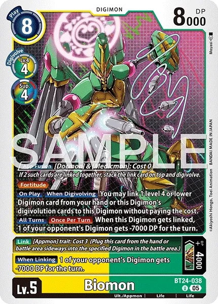 BT24-038 Biomon, Uncommon