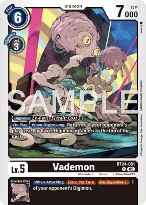 BT24-061 Vademon, Common