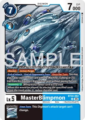 BT24-062 MasterBlimpmon, Rare