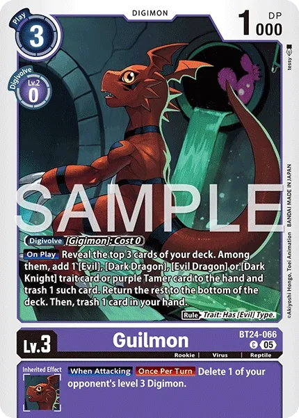 BT24-066 Guilmon, Common