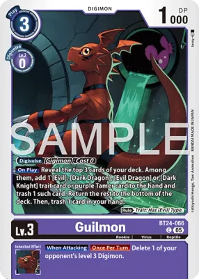 BT24-066 Guilmon, Common