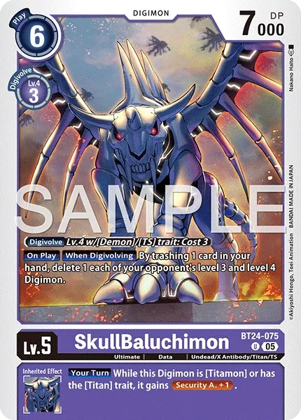 BT24-075 SkullBaluchimon, Uncommon