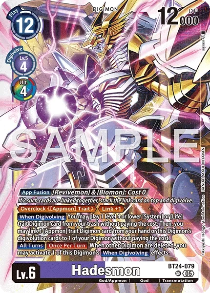 BT24-079 Hadesmon, Super Rare