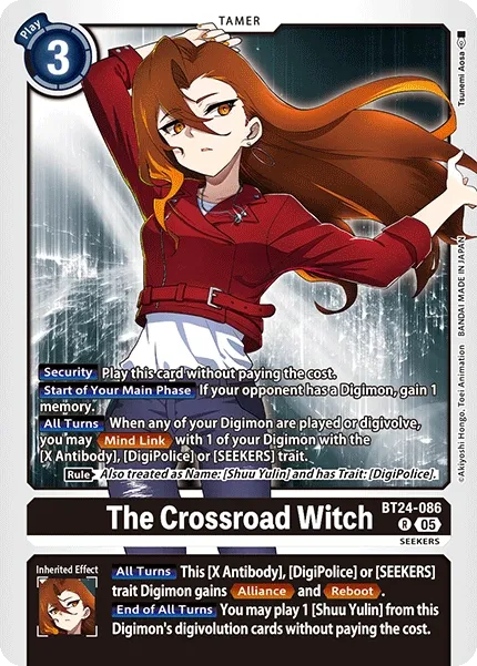 BT24-086 The Crossroad Witch, Rare