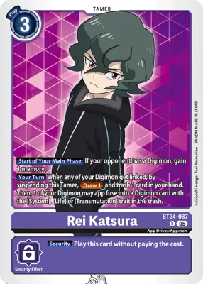 BT24-087 Rei Katsura, Rare