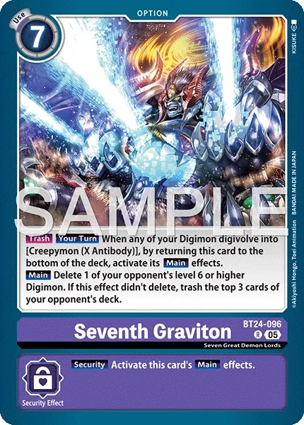 BT24-096 Seventh Graviton, Rare