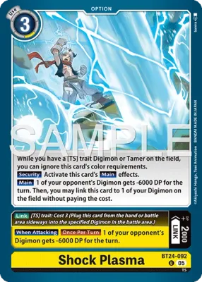 BT24-092 Shock Plasma, Uncommon