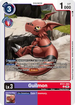BT21-064 Guilmon, UC