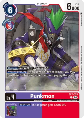 EX7-055 Punkmon, C