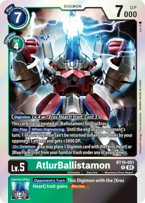 BT19-051 AtlurBallistamon, R