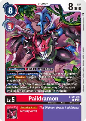 BT20-016 Paildramon, UC
