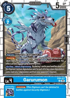 EX9-017 Garurumon, UC