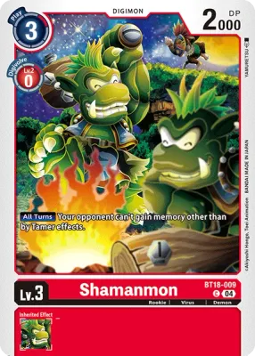 BT18-009 Shamanmon, C