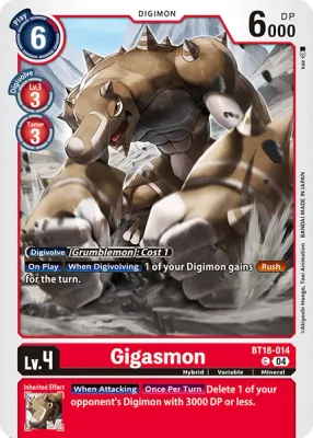 BT18-014 Gigasmon, C