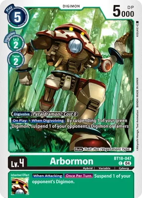 BT18-047 Arbormon, C