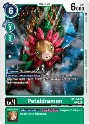 BT18-050 Petaldramon, C
