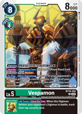 BT19-052 Vespamon, UC