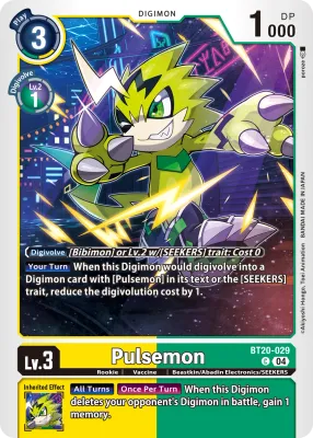BT20-029 Pulsemon, C