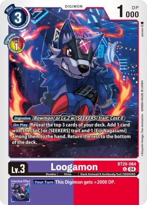 BT20-064 Loogamon, UC