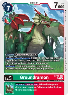 BT20-042 Groundramon, UC