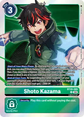 BT20-085 Shoto Kazama, R