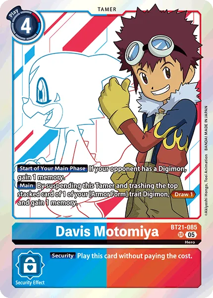 BT21-085 Davis Motomiya, SR