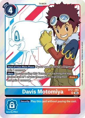 BT21-085 Davis Motomiya, SR