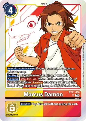BT21-086 Marcus Damon, SR