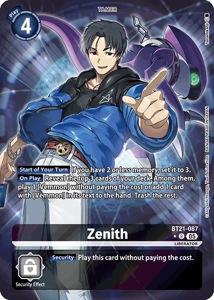 BT21-087 Zenith, R, AA