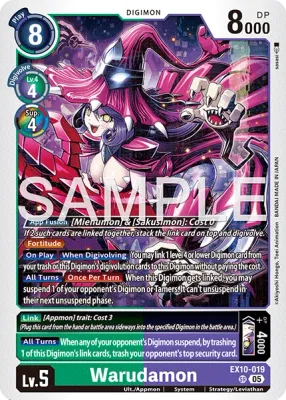 EX10-019 Warudamon, Super Rare