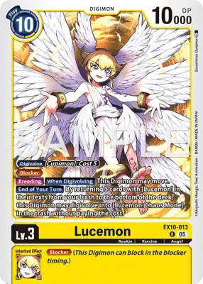 EX10-013 Lucemon, Rare