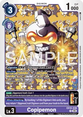 EX10-038 Copipemon, Rare